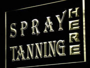 Spray Tanning LED Light Sign - LED Gift Works