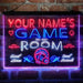 Personalized Game Room Deluxe App-Enabled 3-Color LED Light Sign - Way Up Gifts