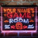 Personalized Game Room Deluxe App-Enabled 3-Color LED Light Sign - Way Up Gifts