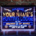 Personalized Hunting Lodge Deluxe App-Enabled 3-Color LED Light Sign - Way Up Gifts