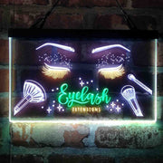 Eyelash Extentions Beauty Salon Deluxe App-Enabled 3-Color LED Light Sign - LED Gift Works