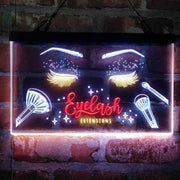 Eyelash Extentions Beauty Salon Deluxe App-Enabled 3-Color LED Light Sign - LED Gift Works