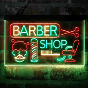 Barber Shop Pole Hair Cut Salon Deluxe App-Enabled 3-Color LED Light Sign - LED Gift Works