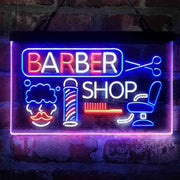 Barber Shop Pole Hair Cut Salon Deluxe App-Enabled 3-Color LED Light Sign - LED Gift Works