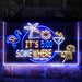 It's 5 pm Somewhere Bar Beer Cocktails Deluxe App-Enabled 3-Color LED Light Sign - Way Up Gifts