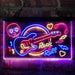 Rock & Roll Electric Guitar Band Room Skull Deluxe App-Enabled 3-Color LED Light Sign - Way Up Gifts