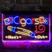 Cigar Men's Club Poker Room Deluxe App-Enabled 3-Color LED Light Sign - Way Up Gifts