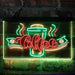 Coffee Cup Shop Display Deluxe App-Enabled 3-Color LED Light Sign - Way Up Gifts