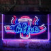 Coffee Cup Shop Display Deluxe App-Enabled 3-Color LED Light Sign - Way Up Gifts