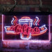 Coffee Cup Shop Display Deluxe App-Enabled 3-Color LED Light Sign - Way Up Gifts