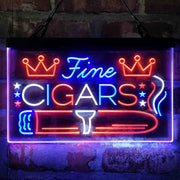 Fine Cigar King Room Deluxe App-Enabled 3-Color LED Light Sign - LED Gift Works