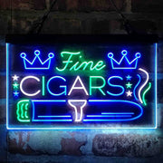 Fine Cigar King Room Deluxe App-Enabled 3-Color LED Light Sign - LED Gift Works