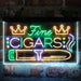 Fine Cigar King Room Deluxe App-Enabled 3-Color LED Light Sign - Way Up Gifts