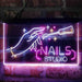 Nails Studio Beauty Salon Deluxe App-Enabled 3-Color LED Light Sign - Way Up Gifts