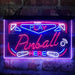 Play Pinball Here Game Room Deluxe App-Enabled 3-Color LED Light Sign - Way Up Gifts