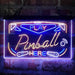 Play Pinball Here Game Room Deluxe App-Enabled 3-Color LED Light Sign - Way Up Gifts