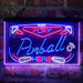 Play Pinball Here Game Room Deluxe App-Enabled 3-Color LED Light Sign - Way Up Gifts