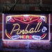 Play Pinball Here Game Room Deluxe App-Enabled 3-Color LED Light Sign - Way Up Gifts