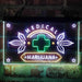 Medical Marijuana Cross Sold Here Deluxe App-Enabled 3-Color LED Light Sign - Way Up Gifts