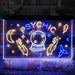 Psychic Reader Star Moon Boutique Deluxe App-Enabled 3-Color LED Light Sign - Way Up Gifts