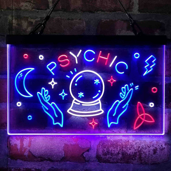 Psychic Reader Star Moon Boutique Deluxe App-Enabled 3-Color LED Light Sign - Way Up Gifts