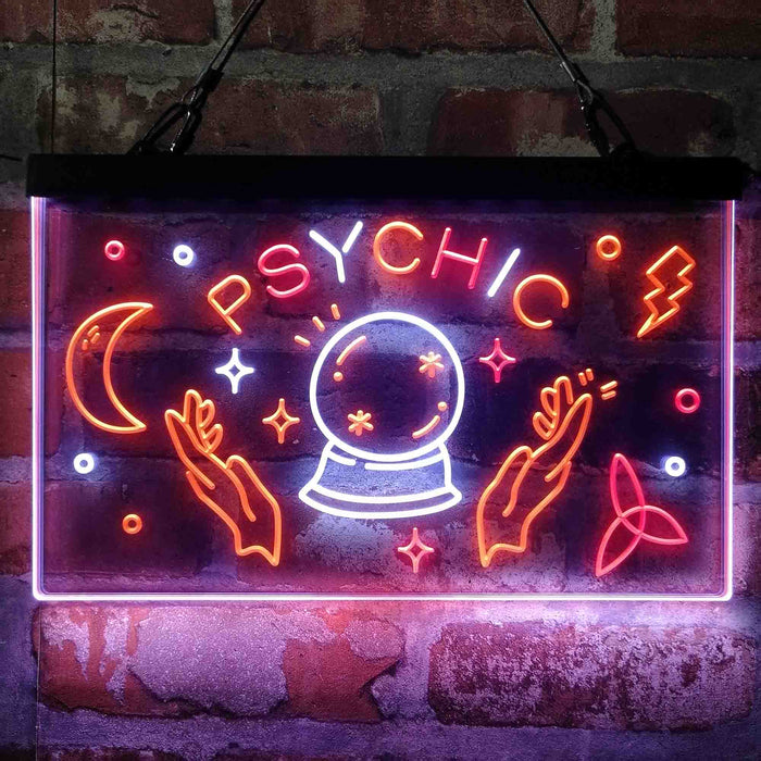 Psychic Reader Star Moon Boutique Deluxe App-Enabled 3-Color LED Light Sign - Way Up Gifts