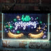Hello Gorgeous Eyelash Room Deluxe App-Enabled 3-Color LED Light Sign - Way Up Gifts