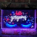 Hello Gorgeous Eyelash Room Deluxe App-Enabled 3-Color LED Light Sign - Way Up Gifts