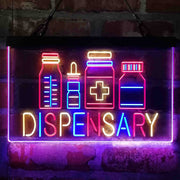 Dispensary Store Medical Deluxe App-Enabled 3-Color LED Light Sign - LED Gift Works