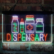 Dispensary Store Medical Deluxe App-Enabled 3-Color LED Light Sign - LED Gift Works