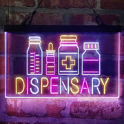 Dispensary Store Medical Deluxe App-Enabled 3-Color LED Light Sign - LED Gift Works