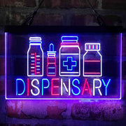 Dispensary Store Medical Deluxe App-Enabled 3-Color LED Light Sign - LED Gift Works