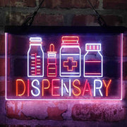 Dispensary Store Medical Deluxe App-Enabled 3-Color LED Light Sign - LED Gift Works