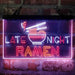 Late Night Ramen Shop Deluxe App-Enabled 3-Color LED Light Sign - Way Up Gifts