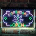 Dispensary Store Open Deluxe App-Enabled 3-Color LED Light Sign - Way Up Gifts