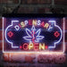 Dispensary Store Open Deluxe App-Enabled 3-Color LED Light Sign - Way Up Gifts