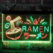 Japan Ramen Noodle Food Deluxe App-Enabled 3-Color LED Light Sign - LED Gift Works