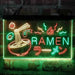 Japan Ramen Noodle Food Deluxe App-Enabled 3-Color LED Light Sign - Way Up Gifts