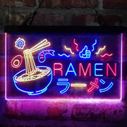 Japan Ramen Noodle Food Deluxe App-Enabled 3-Color LED Light Sign - LED Gift Works
