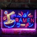 Japan Ramen Noodle Food Deluxe App-Enabled 3-Color LED Light Sign - Way Up Gifts