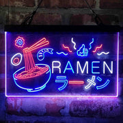 Japan Ramen Noodle Food Deluxe App-Enabled 3-Color LED Light Sign - LED Gift Works