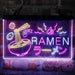 Japan Ramen Noodle Food Deluxe App-Enabled 3-Color LED Light Sign - Way Up Gifts