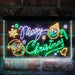 Merry Christmas Decoration Deluxe App-Enabled 3-Color LED Light Sign - Way Up Gifts