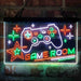 Game Room Console Controller Video Deluxe App-Enabled 3-Color LED Light Sign - Way Up Gifts