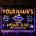 Personalized Classic Cheers Home Bar Deluxe App-Enabled 3-Color LED Light Sign - Way Up Gifts