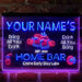Personalized Classic Cheers Home Bar Deluxe App-Enabled 3-Color LED Light Sign - Way Up Gifts
