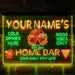 Personalized Beer Mugs Cheers Snooker Deluxe App-Enabled 3-Color LED Light Sign - Way Up Gifts
