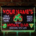 Personalized Beer Mugs Cheers Snooker Deluxe App-Enabled 3-Color LED Light Sign - Way Up Gifts