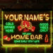 Personalized Whisky Glass Home Bar Deluxe App-Enabled 3-Color LED Light Sign - Way Up Gifts