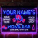 Personalized Whisky Glass Home Bar Deluxe App-Enabled 3-Color LED Light Sign - Way Up Gifts